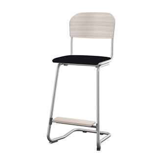 Stol Matte FSC 63 cm LS sølv