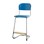 Stol Matte FSC 63 cm LS sølv