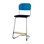 Stol Matte FSC 63 cm LS sølv