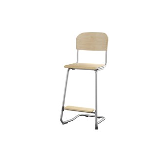 Stol Matte FSC 63 cm LS sølv