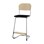 Stol Matte FSC 63 cm LS sølv