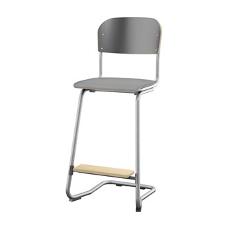 Stol Matte FSC 63 cm LS sølv