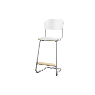 Stol Matte FSC 63 cm LS sølv