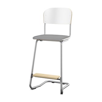 Stol Matte FSC 63 cm LS sølv