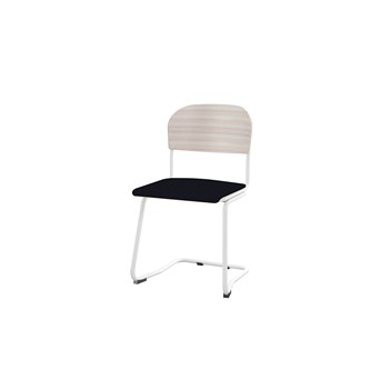 Stol Matte FSC 45 cm SS hvit