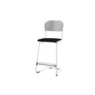 Stol Matte FSC 45/63 cm LS hvit