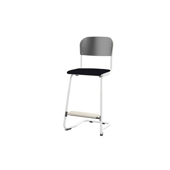 Stol Matte FSC 45/63 cm LS hvit