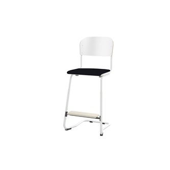 Stol Matte FSC 45/63 cm LS hvit