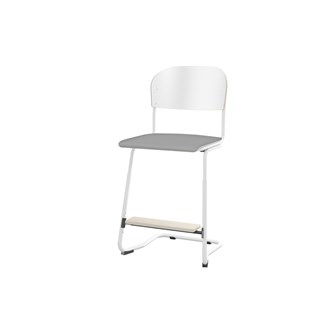 Stol Matte FSC 57/63 cm SS hvit