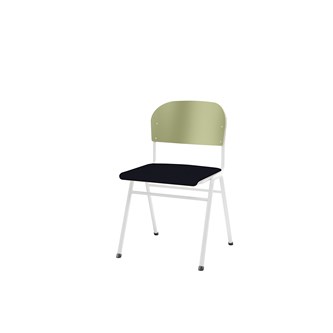 Stol Matte FSC 44 cm SS hvit