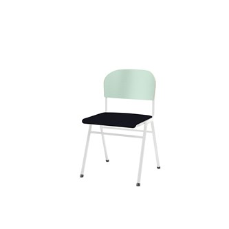 Stol Matte FSC 44 cm SS hvit
