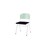 Stol Matte FSC 44 cm SS hvit