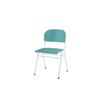 Stol Matte FSC 44 cm SS hvit
