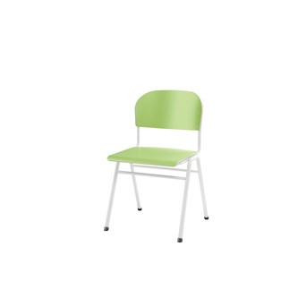 Stol Matte FSC 44 cm SS hvit