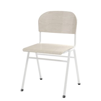 Stol Matte FSC 44 cm SS hvit