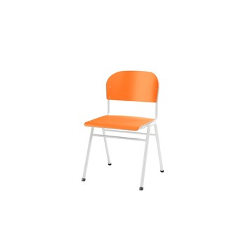 Stol Matte FSC 44 cm SS hvit