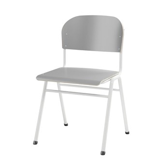 Stol Matte FSC 44 cm SS hvit