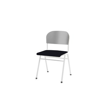 Stol Matte FSC 44 cm SS hvit