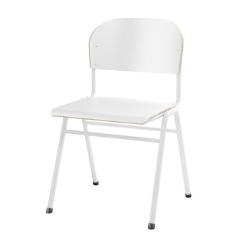 Stol Matte FSC 44 cm SS hvit
