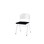Stol Matte FSC 44 cm SS hvit