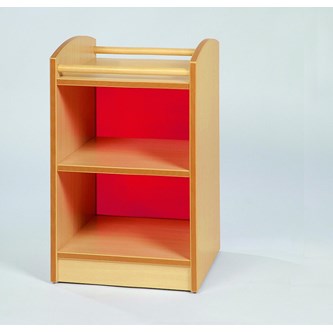 Hylle med akrylglass