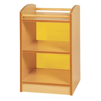 Hylle med akrylglass