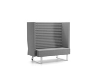 Sofa Mr Box Highback 2-seter svart