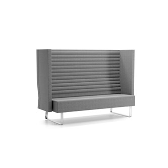 Sofa Mr Box Highback 3-seter svart