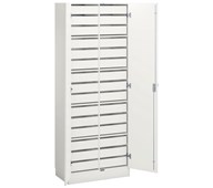 Norden materialskap 30 skuffer hvit 80x47x210 cm