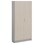 Norden FSC materialskap 2 tette dører lys grå 100x32x210 cm