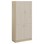 Norden FSC materialskap 4 tette dører bjørk 100x47x210 cm