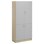 Norden FSC materialskap 4 tette dører bjørk 100x47x210 cm