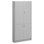 Norden FSC materialskap 4 tette dører lysgrå 100x32x210 cm