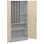 Norden materialskap musikk lysgrå 100x47x210 cm