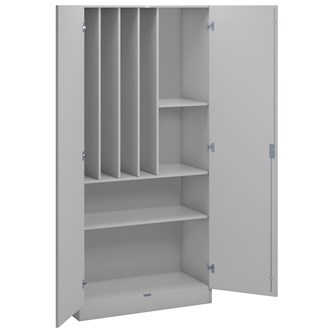 Norden materialskap musikk lysgrå 100x47x210 cm