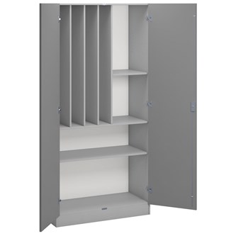 Norden musikkskap 100x60x210 lys grå