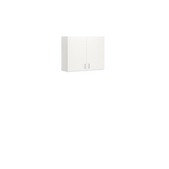 Norden FSC veggskap hvit 100x32x80 cm
