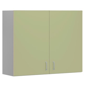 Norden FSC overskap lysgrå 100x32x80 cm