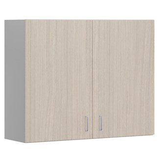 Norden FSC overskap lysgrå 100x32x80 cm