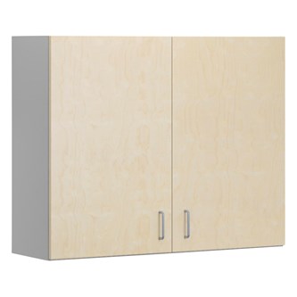 Norden FSC overskap lysgrå 100x32x80 cm