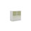 Norden elevreol 6 skuffer hvit 80x45x80 cm