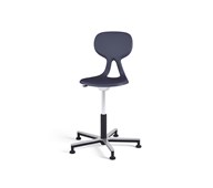 Stol Poly gas medium 50-70 cm Alu glideføtter