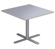 Søylebord Cross X 60x60 cm HT sølv