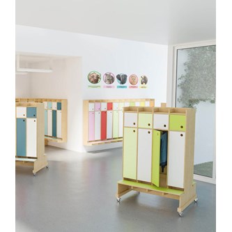 De fem store - veggklistremerker