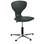 Stol Secundo gas L sh 38-50 cm glideføtter