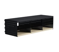 Wille garderobehylle 90 cm 3 rom