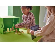 Ludd oppbevaring 2 stk 26x34x15 cm