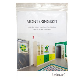 Monteringssett veggklistremerker