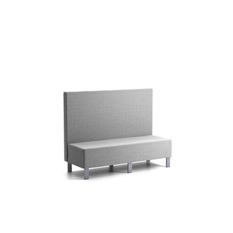 Modulsofa Snake 150 metallben sh 43 medium rygg