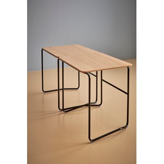 Bord Fay HT 70x60x72 cm svart understell